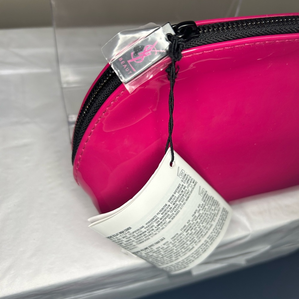 Yves Saint Laurent Pink Cosmetic Bag with 5-Piece Makeup Set - Picture 5 of 13